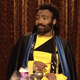 Donald Glover as Lando Calrissian.